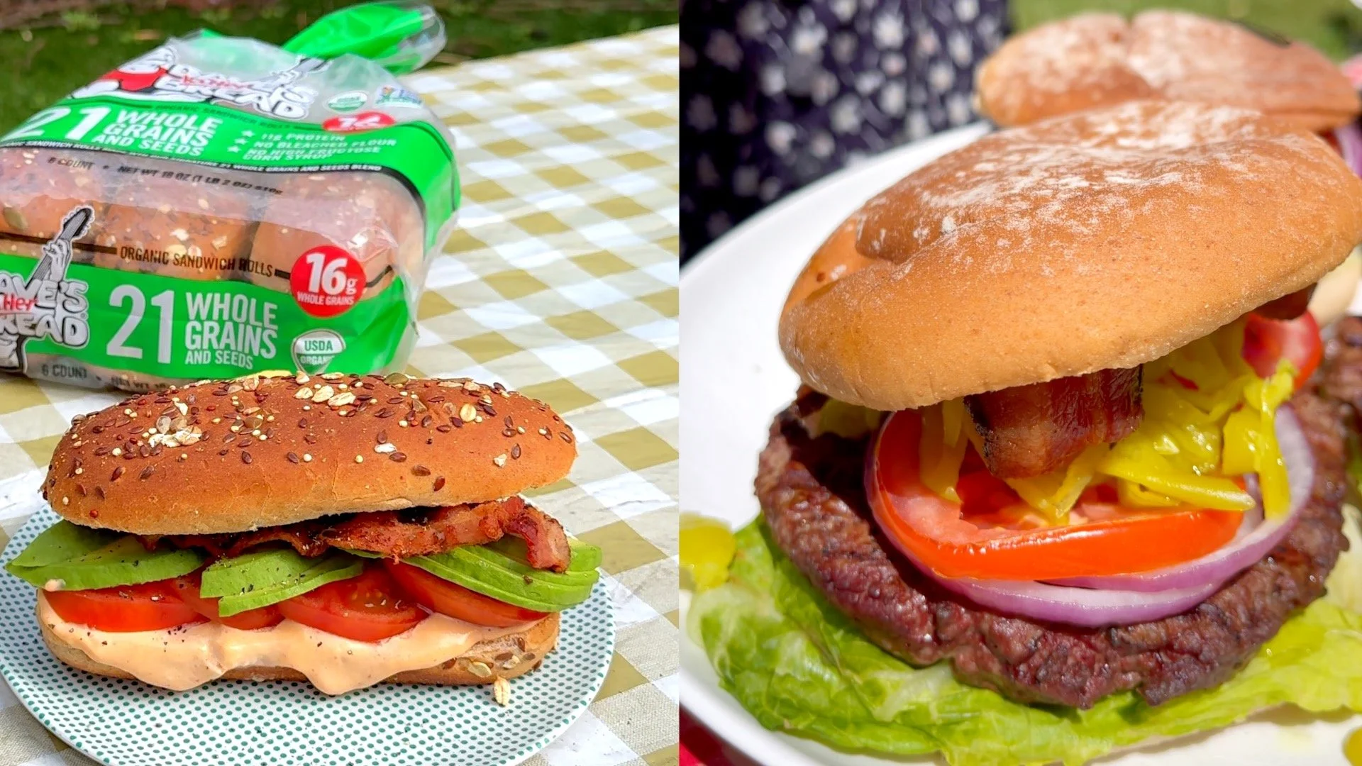 Buns & Sandwich Rolls Homepage — Dave's Killer Bread